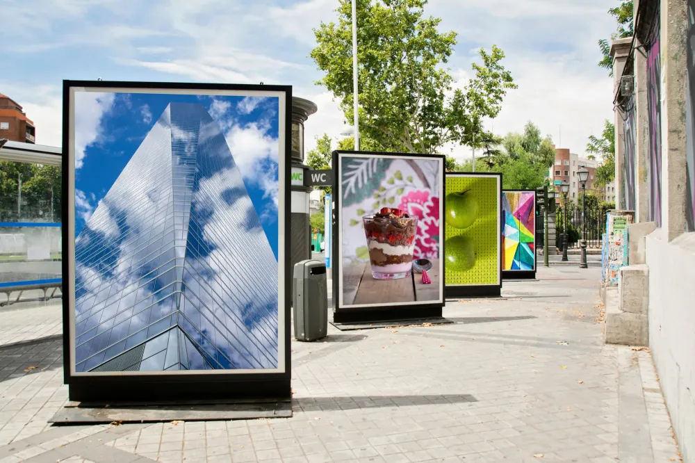 panneaux publicitaires à Nîmes